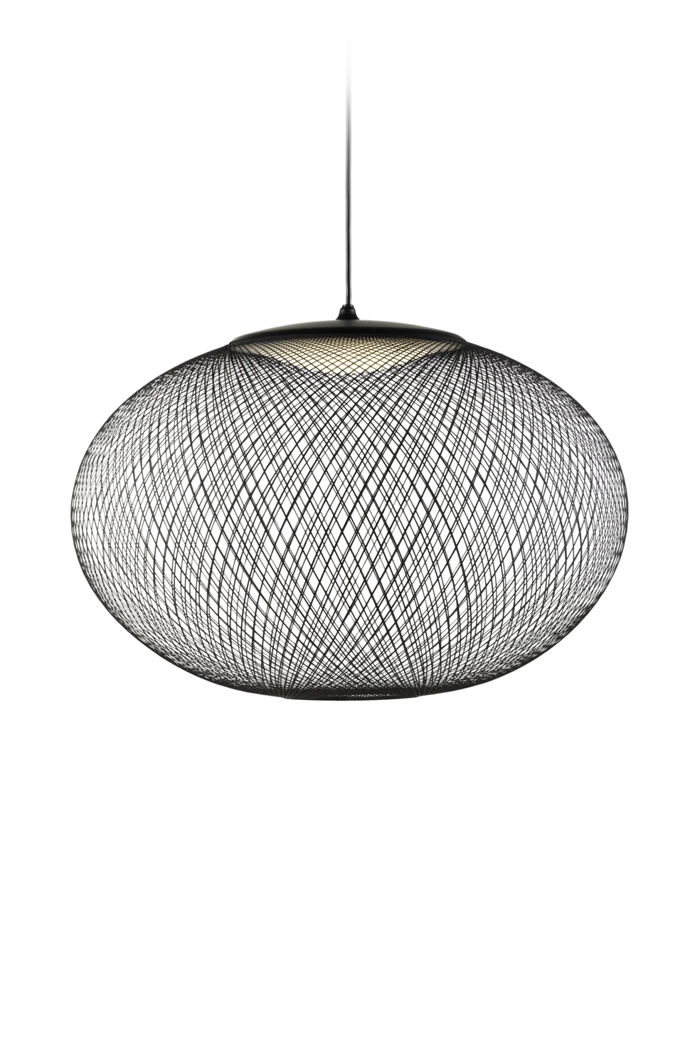 NR2 Medium suspension light black front side